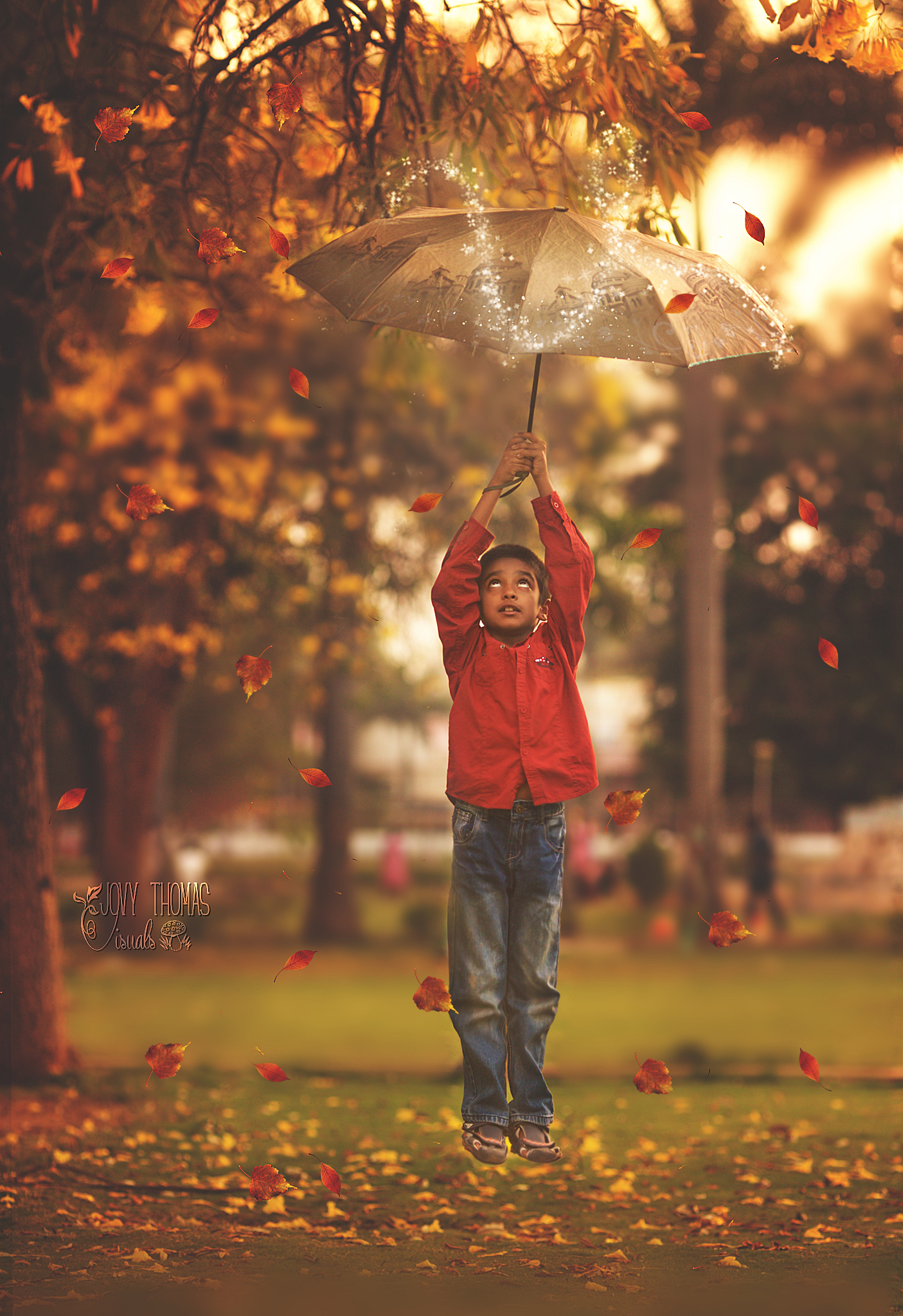 Whimsical portrait photography